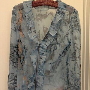 Futario Ladies Flower Shirt  - XS